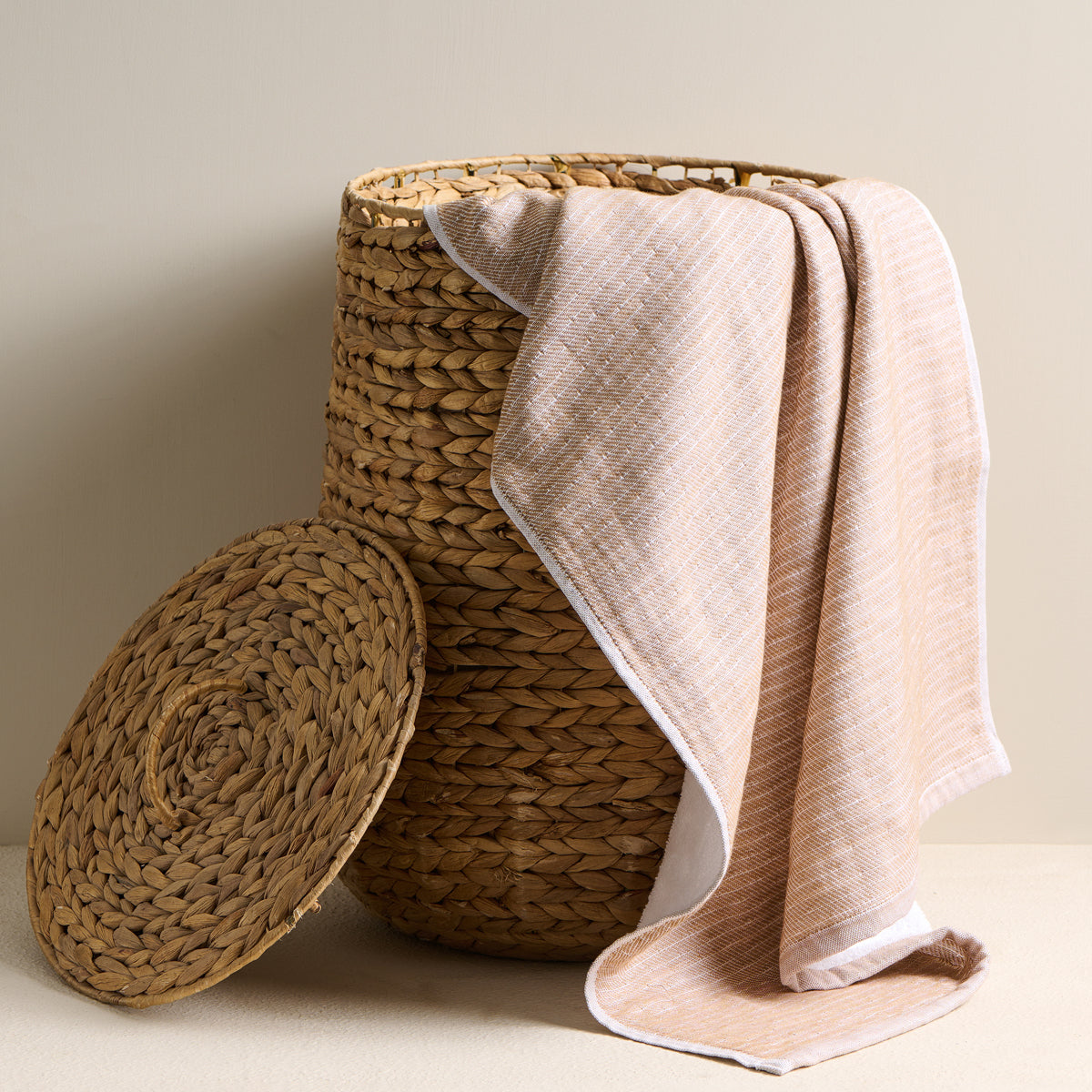 Earth Stucco | Cotton Bamboo | Hammam Terry | Towel