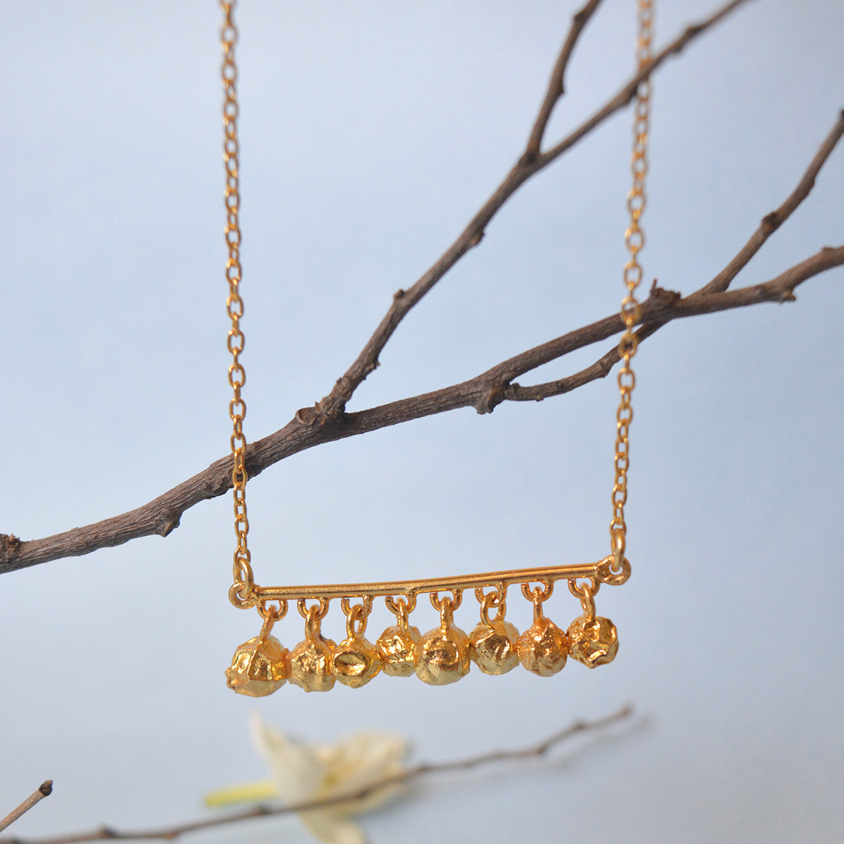 Black Gold Neckpiece