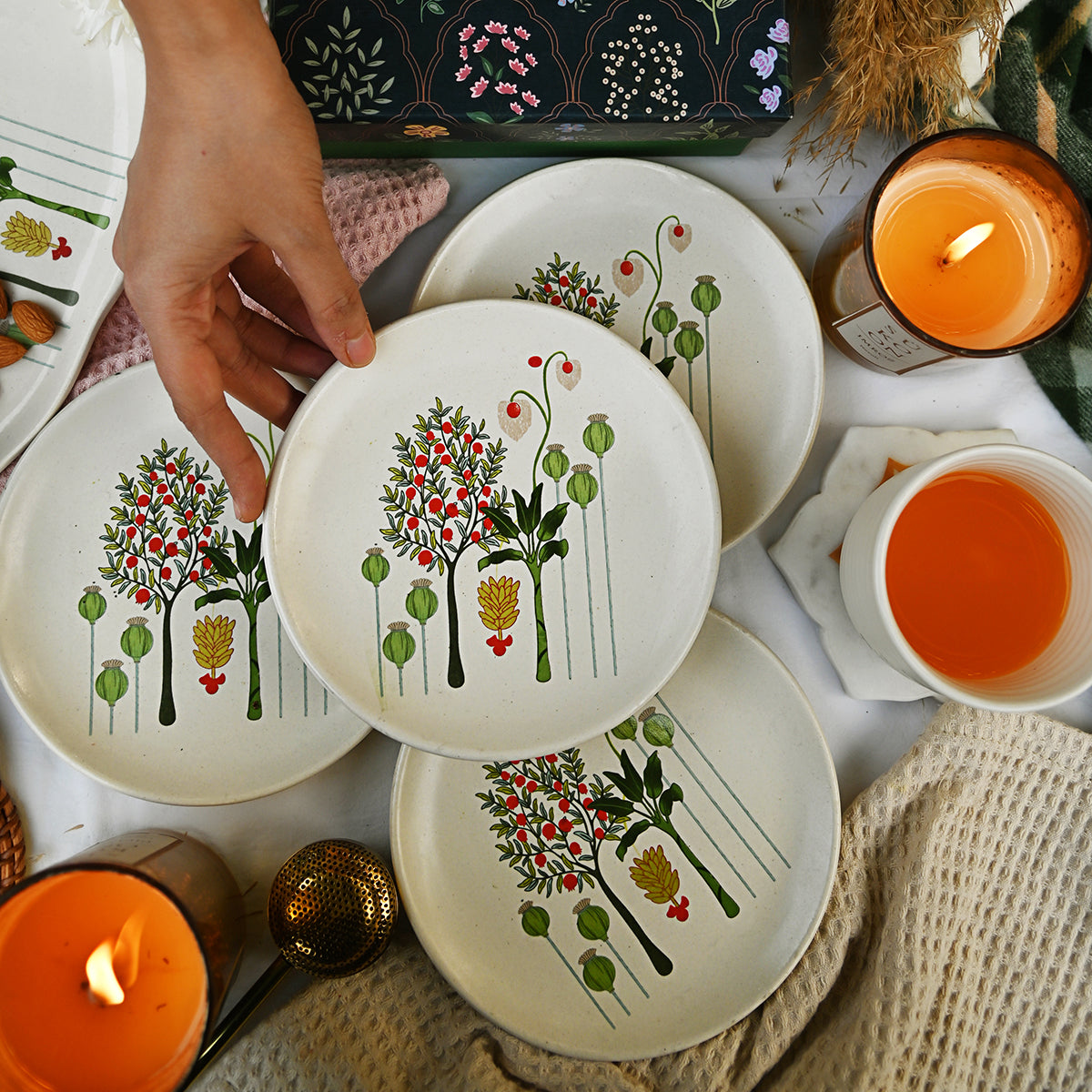 Bagh Plates - Set Of Four