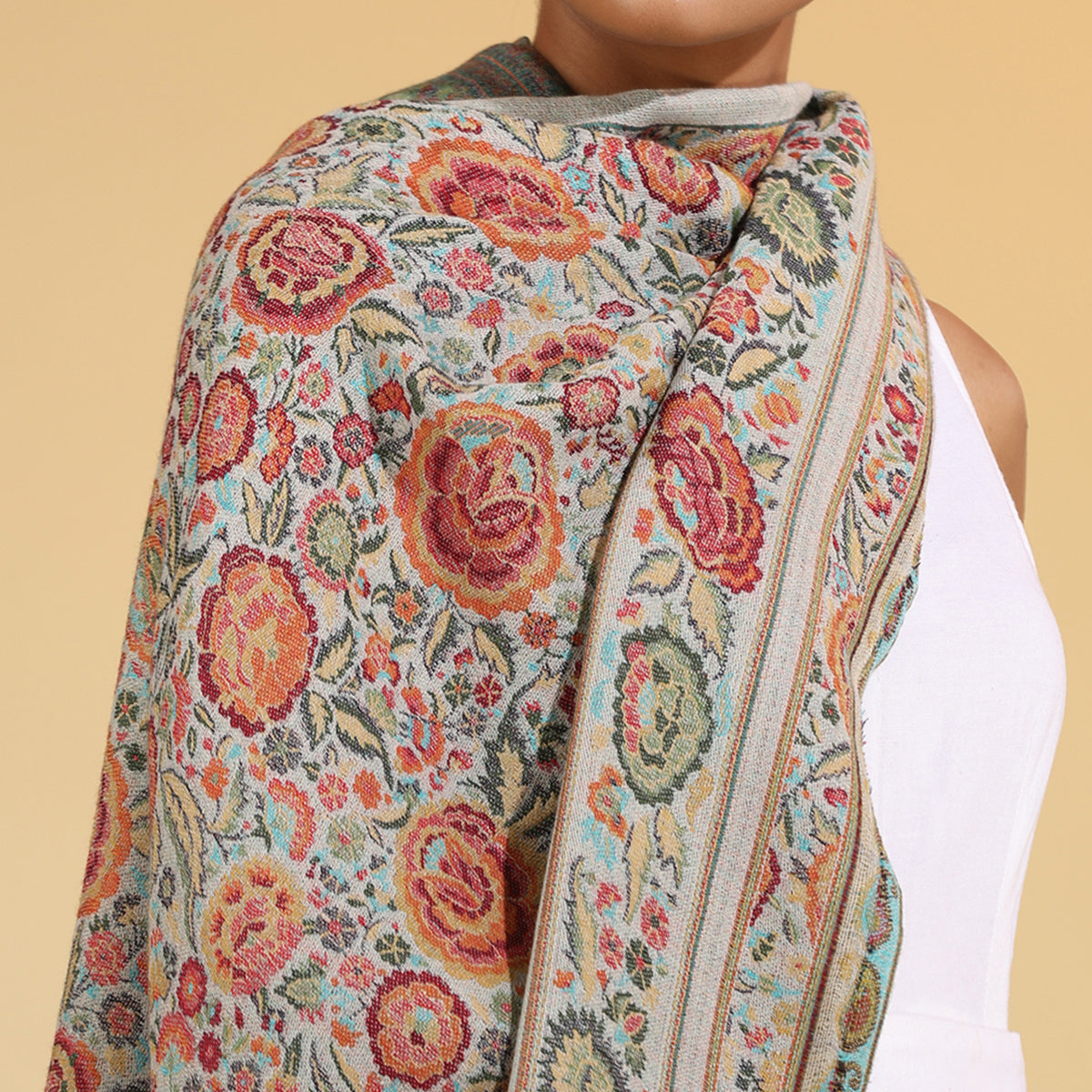 Anaiya Cashmere Fine Wool Stole