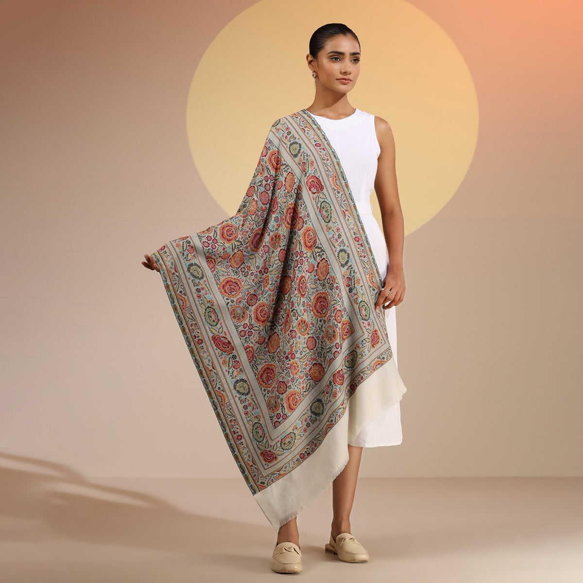 Anaiya Cashmere Fine Wool Stole