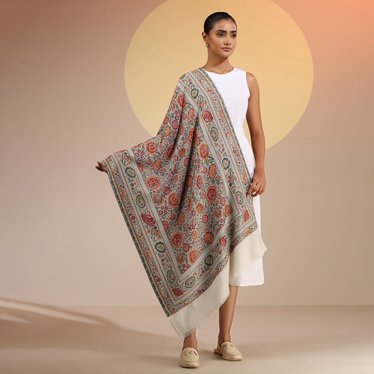 Anaiya Cashmere Fine Wool Stole