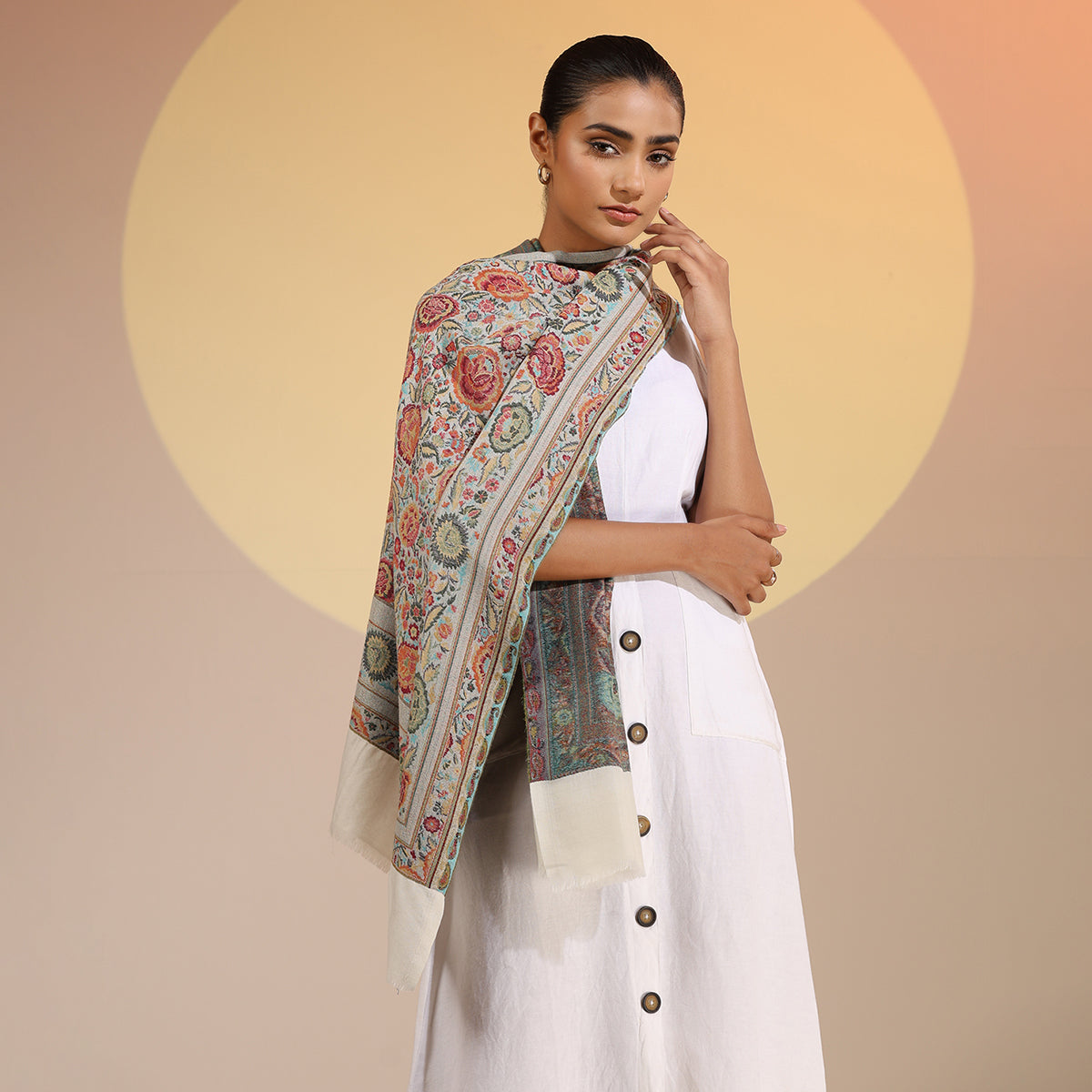 Anaiya Cashmere Fine Wool Stole