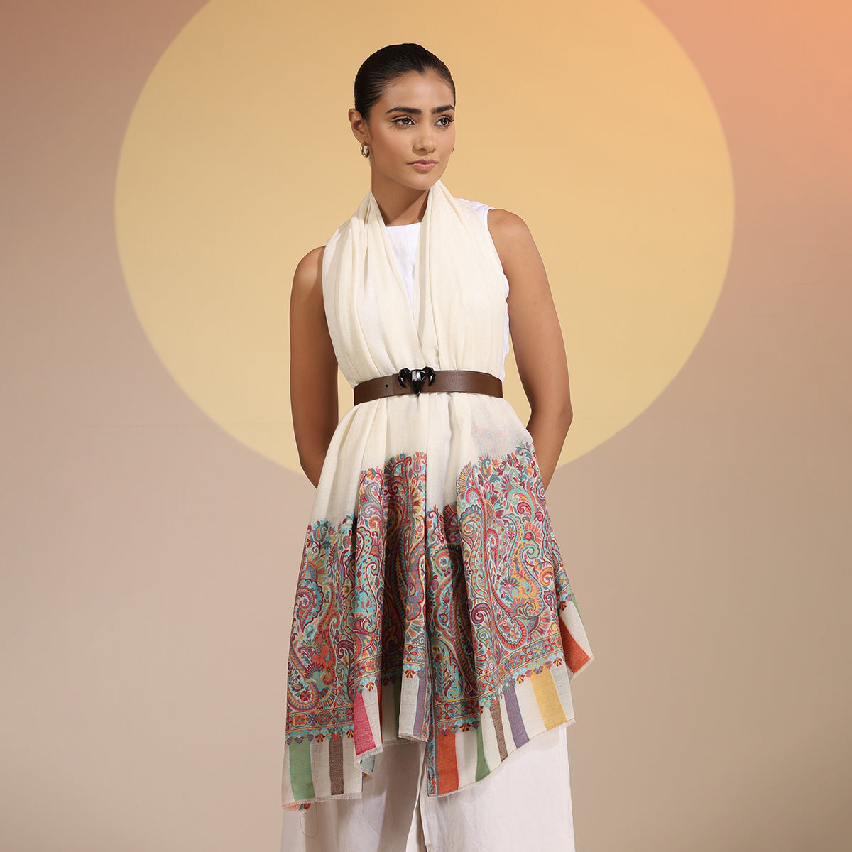 Kashi Cashmere Fine Wool Stole