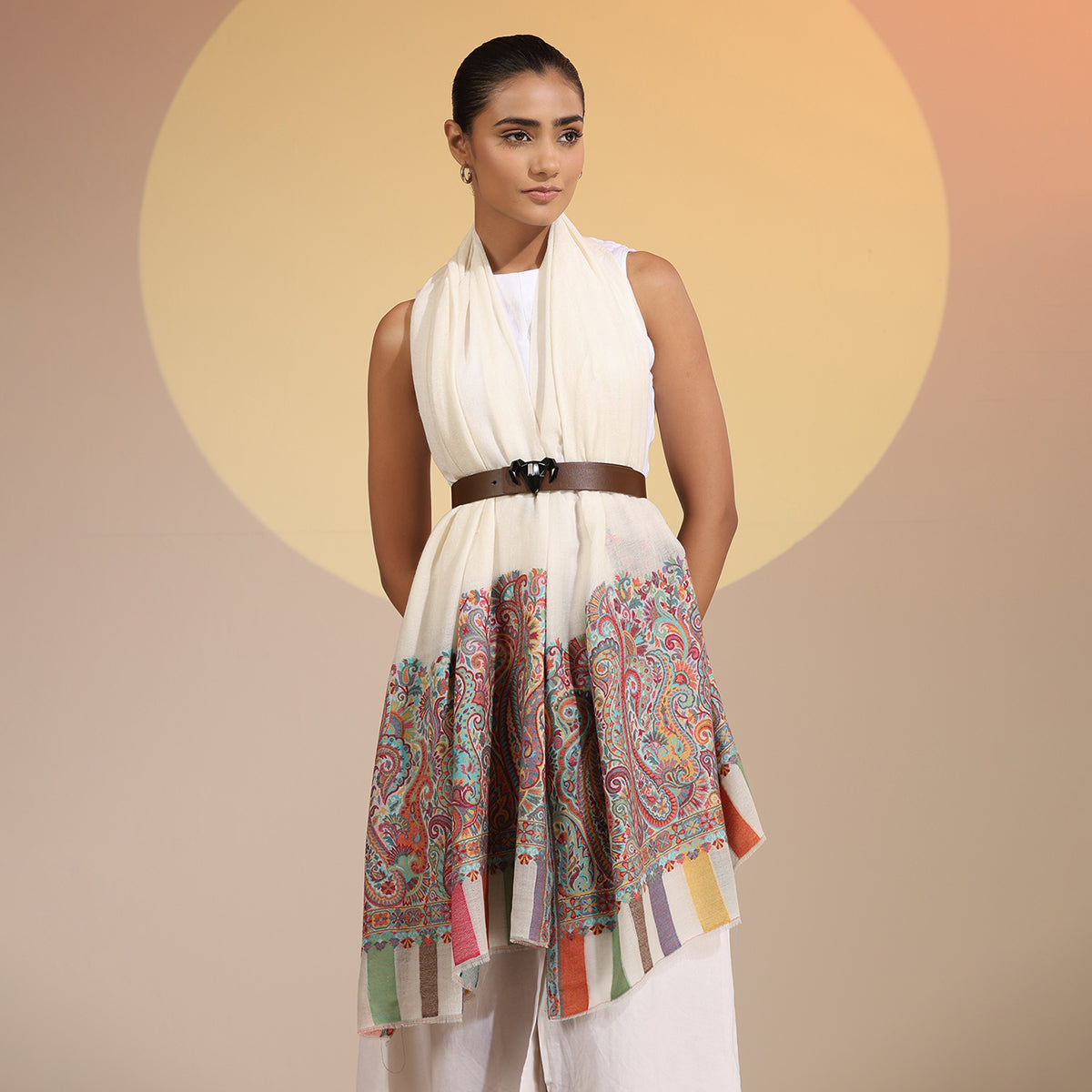 Kashi Cashmere Fine Wool Stole