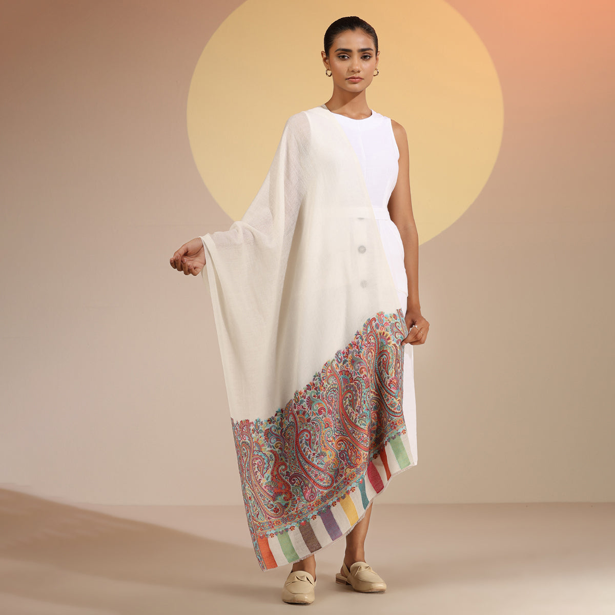 Kashi Cashmere Fine Wool Stole