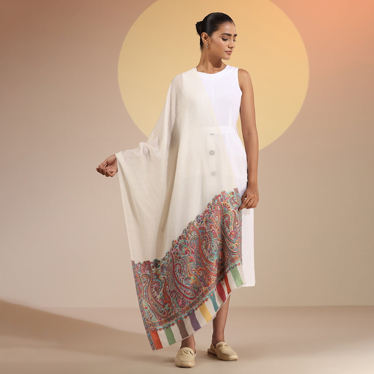 Kashi Cashmere Fine Wool Stole