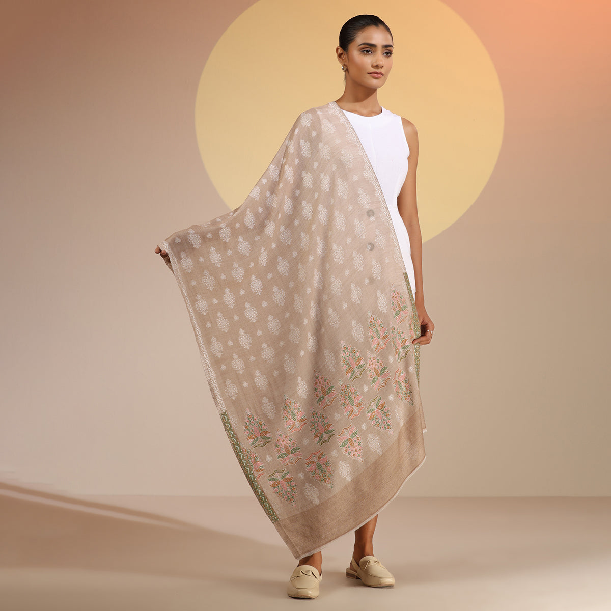 Gift Cashmere Fine Wool Stole