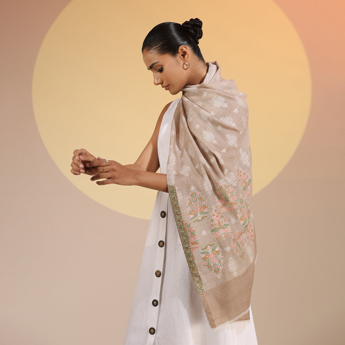 Gift Cashmere Fine Wool Stole