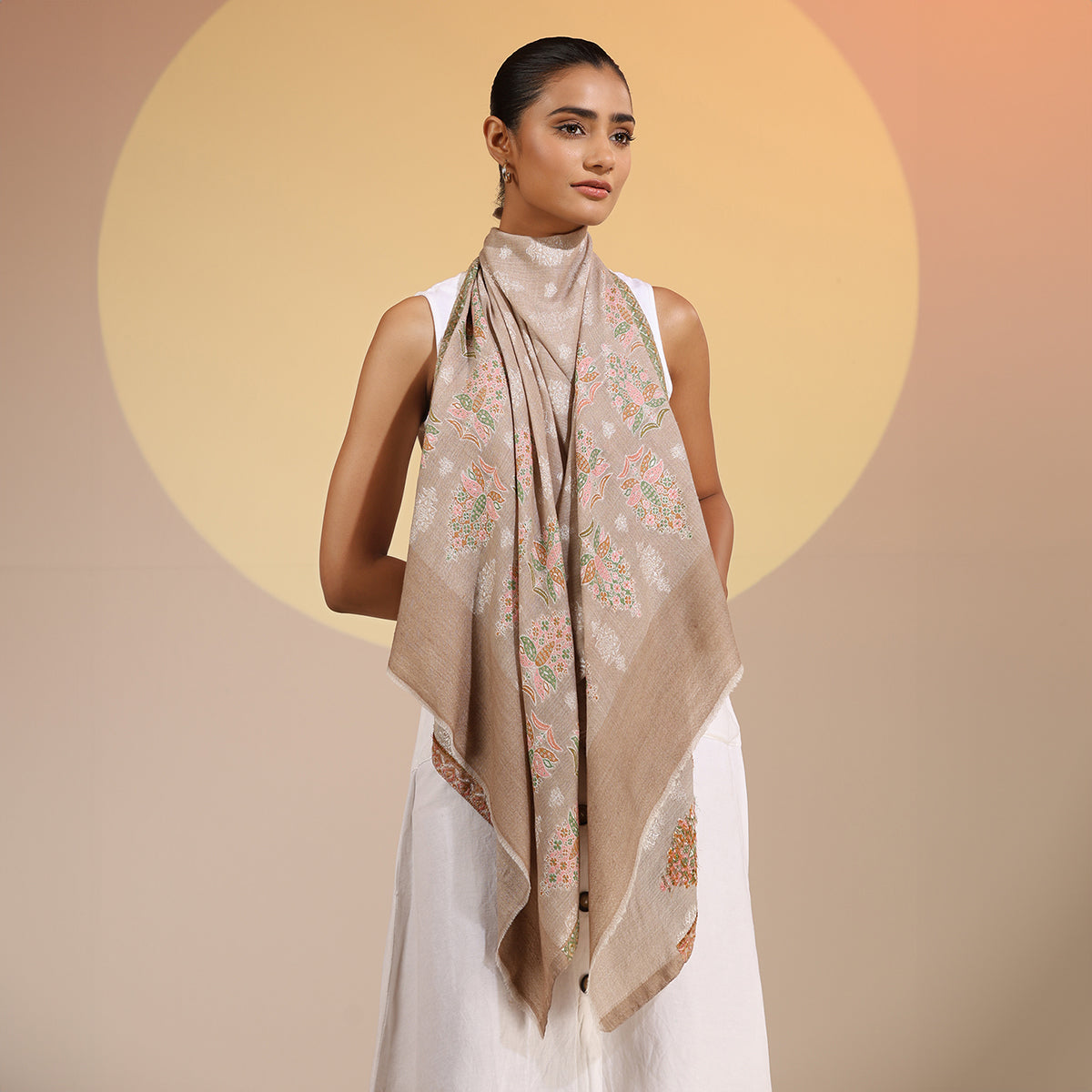 Gift Cashmere Fine Wool Stole