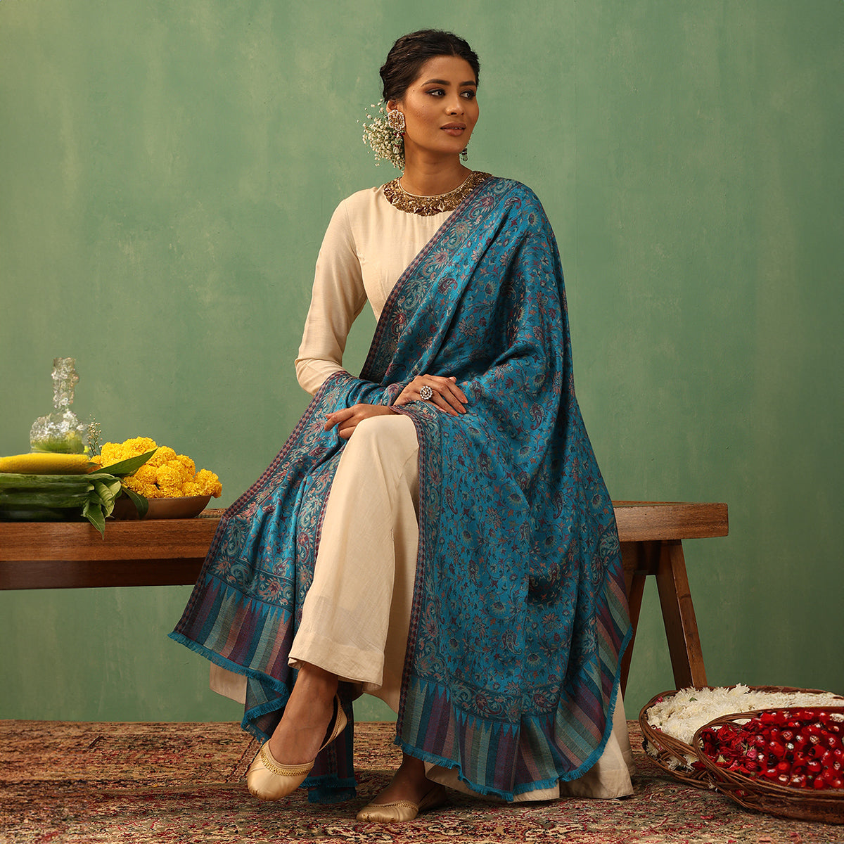 Ahana Cashmere Shawl