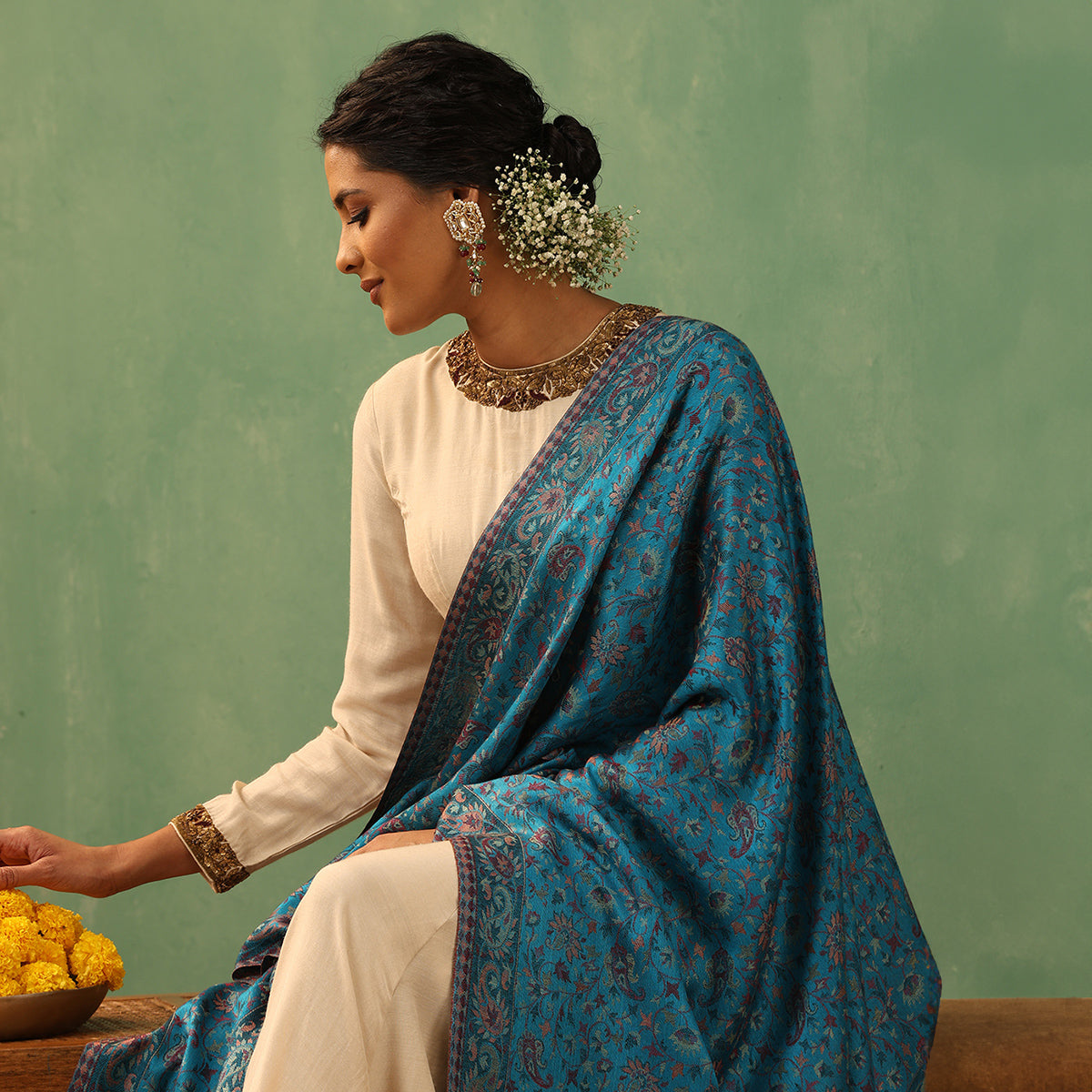 Ahana Cashmere Shawl