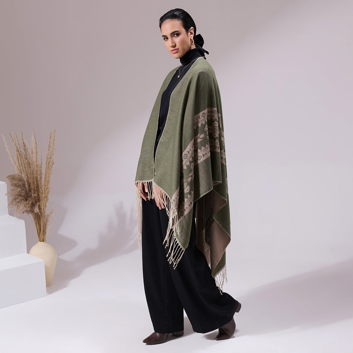 Alex Grey Heritage Cashmere Cape