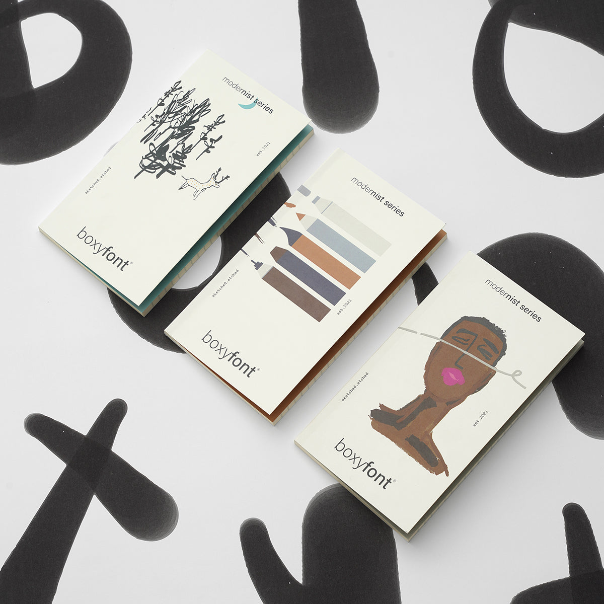 Draftbook Bundle Draftbook - Modernist Series