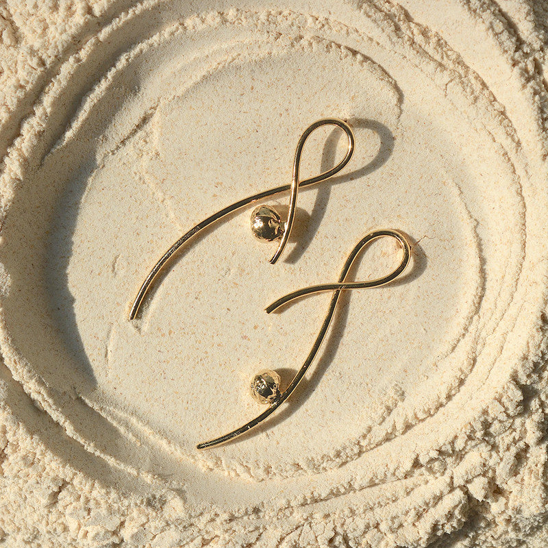 Loop Earrings | Gold Plated