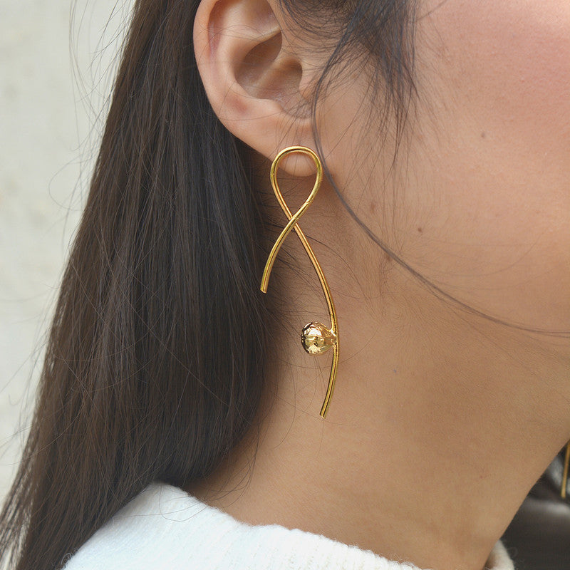 Loop Earrings | Gold Plated