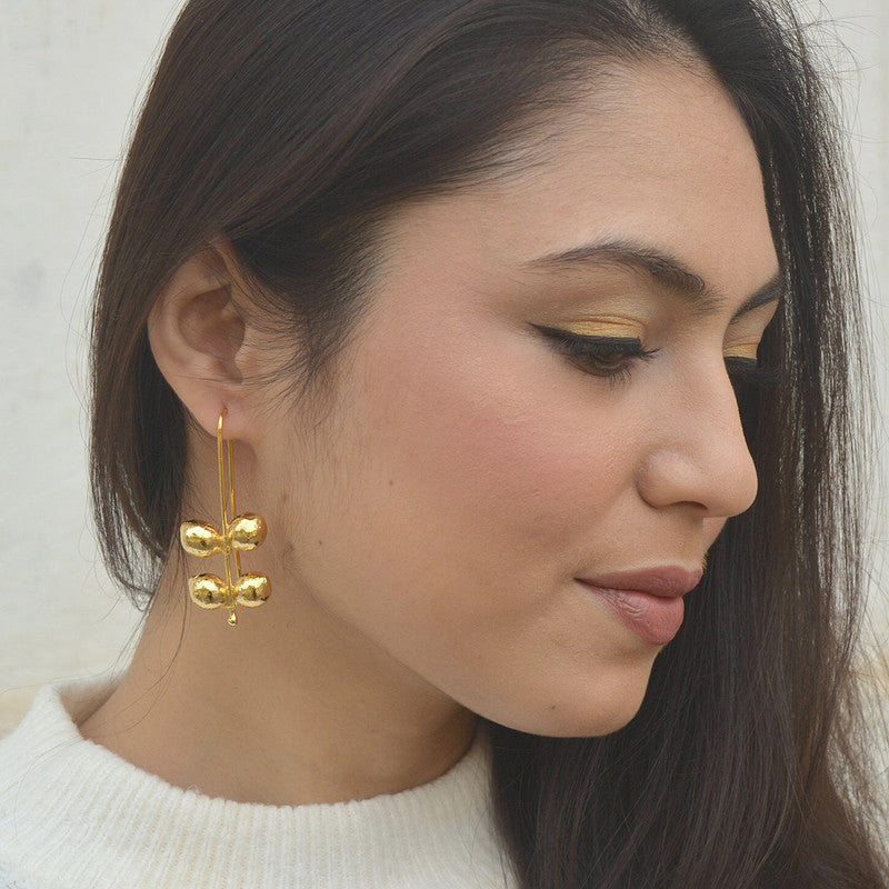 Dangle Earrings | Gold Plated