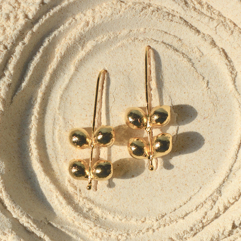 Dangle Earrings | Gold Plated