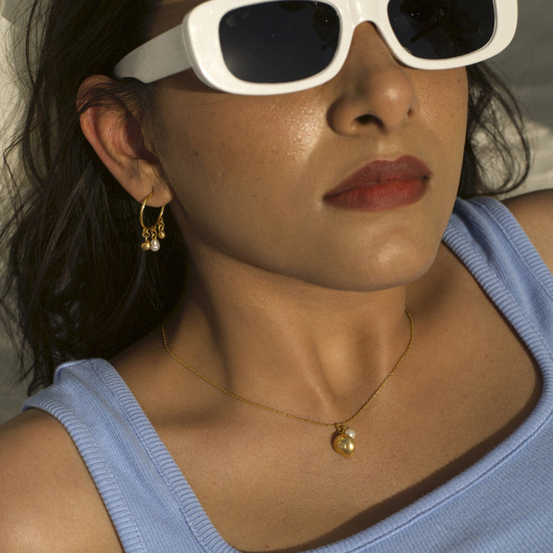 Hoop Earrings | Gold Plated