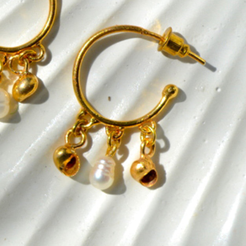 Hoop Earrings | Gold Plated
