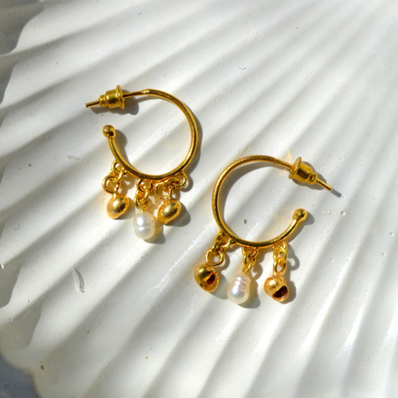 Hoop Earrings | Gold Plated