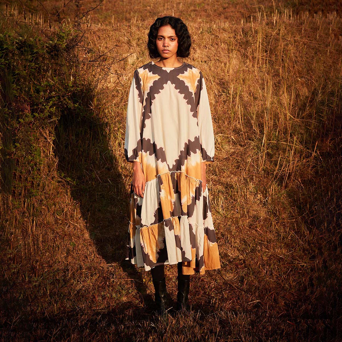 Dunetime Shibori Dress