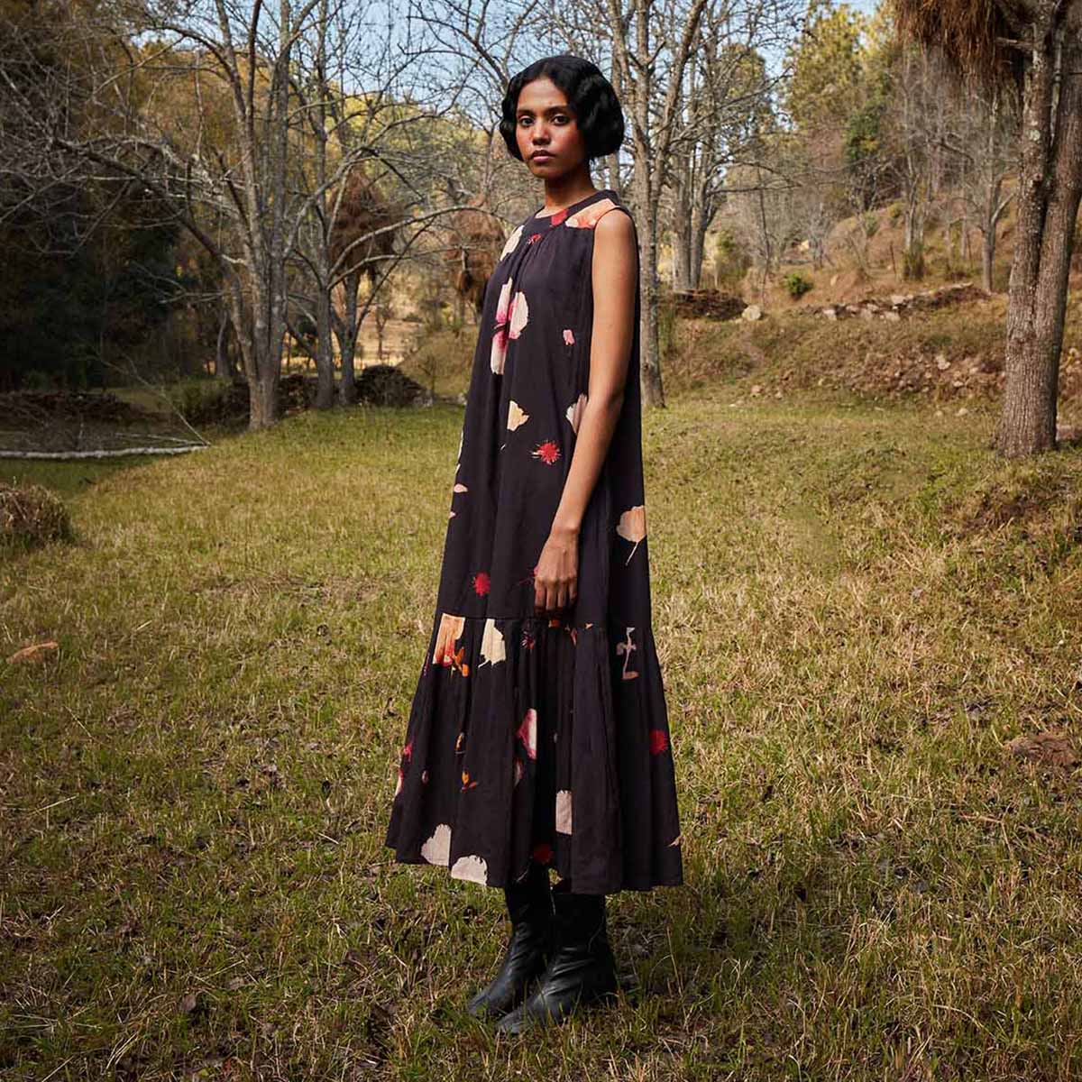 Abstract bouquet jacket