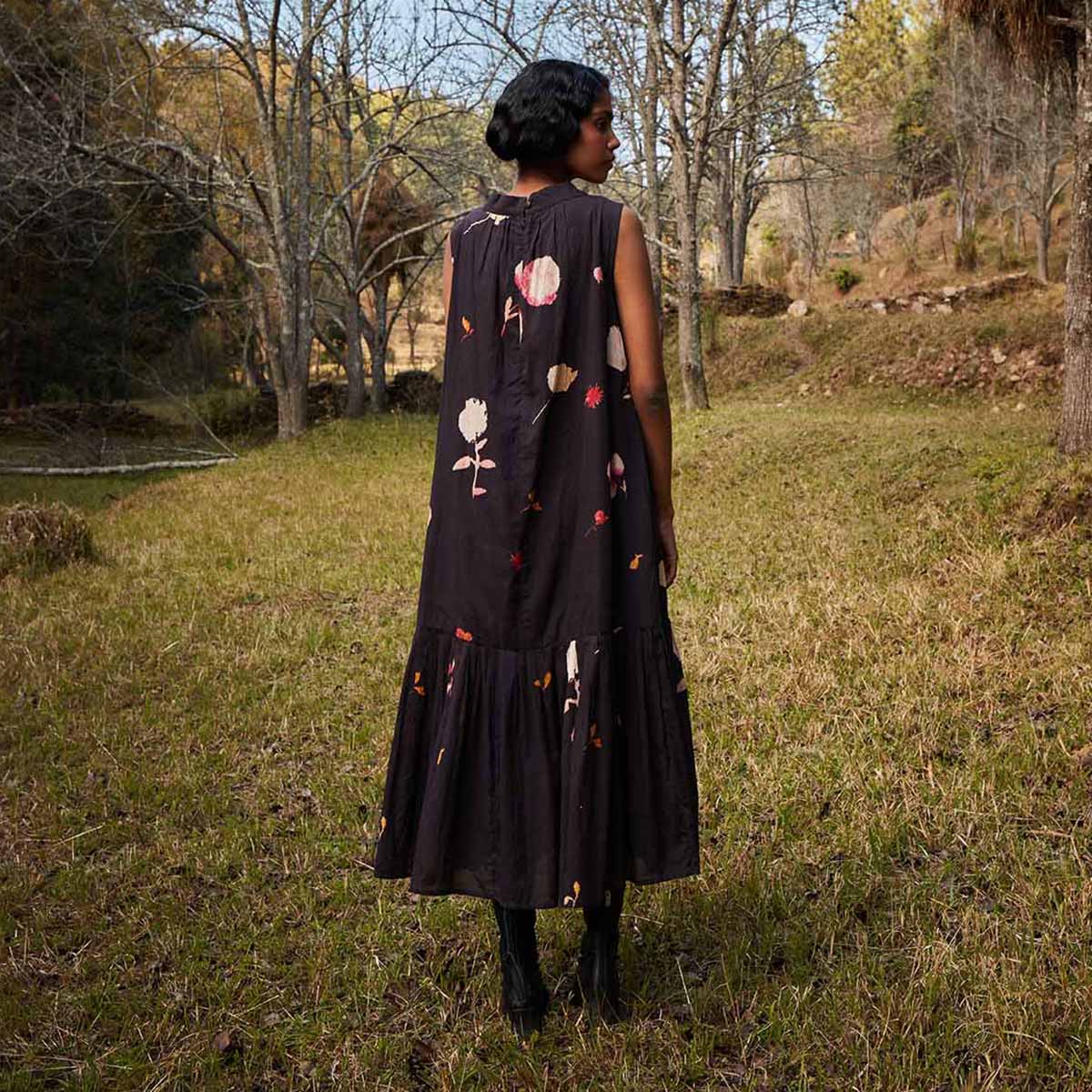 Abstract bouquet jacket