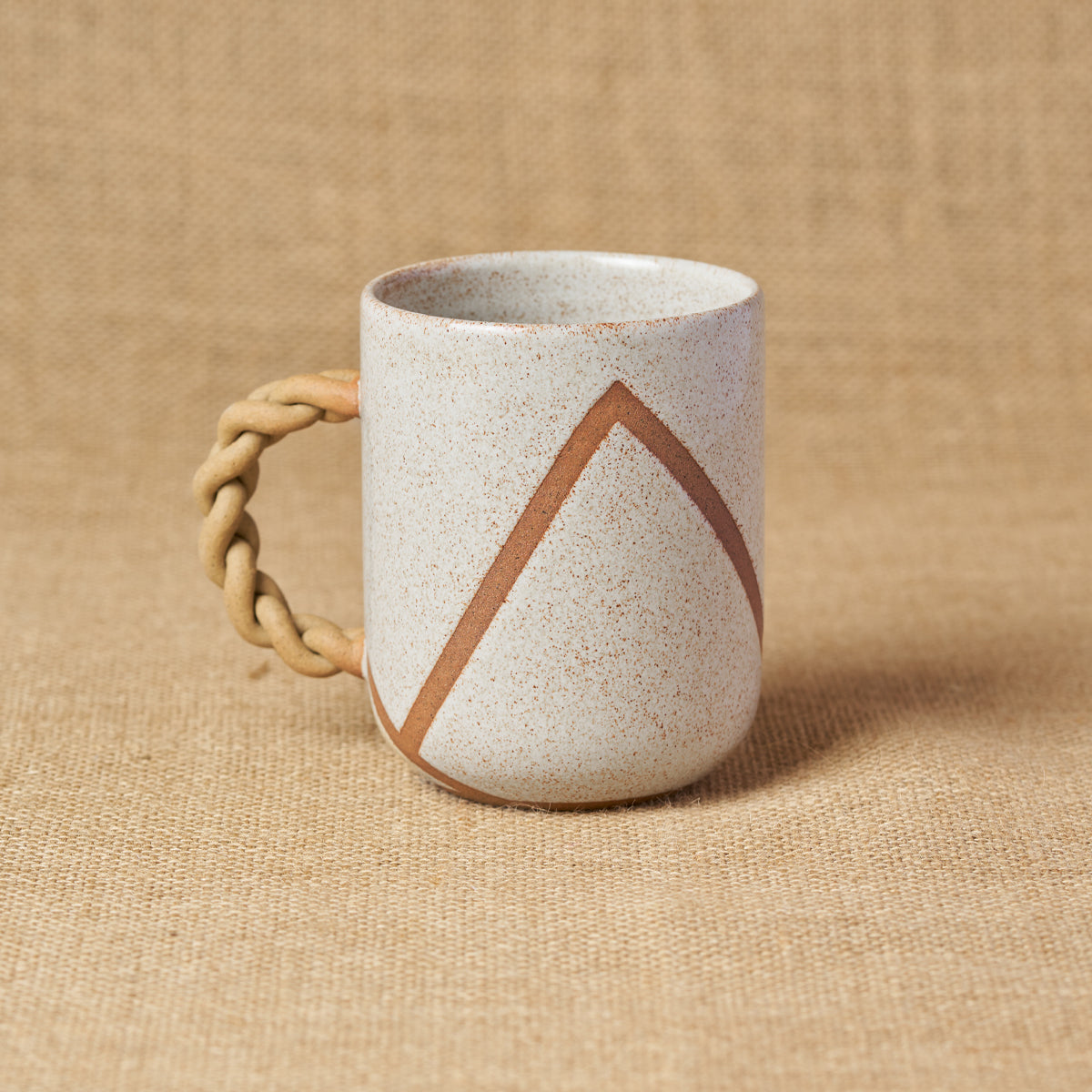 Nun Kun Tall Mug | Creme Rust