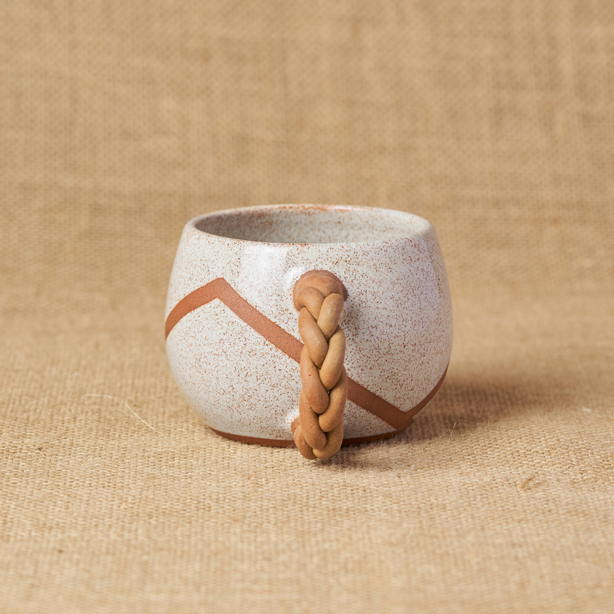 Nun Kun Tea Cup | Creme Rust