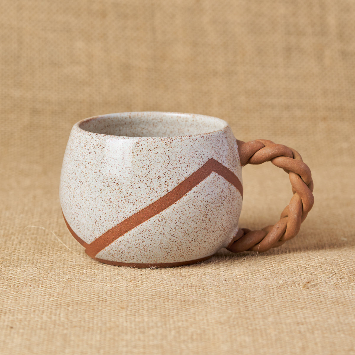 Nun Kun Tea Cup | Creme Rust