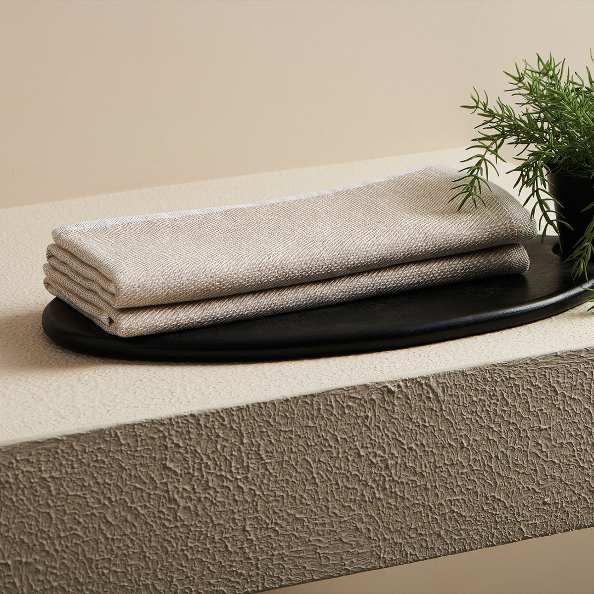 Earth Stucco Hand Towel