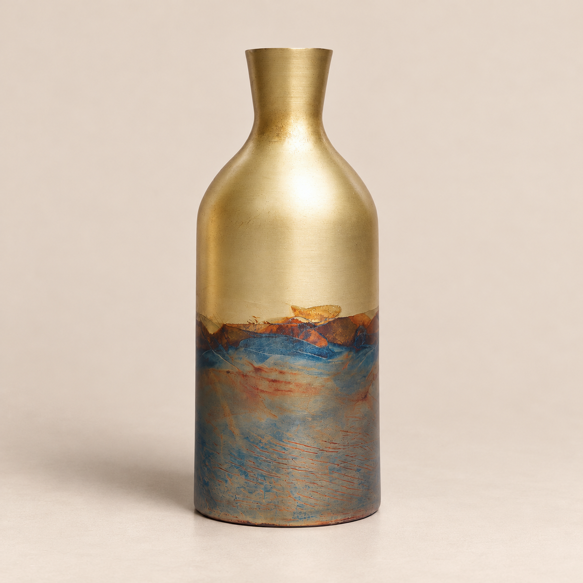 Lustre Planter - Antique Gold