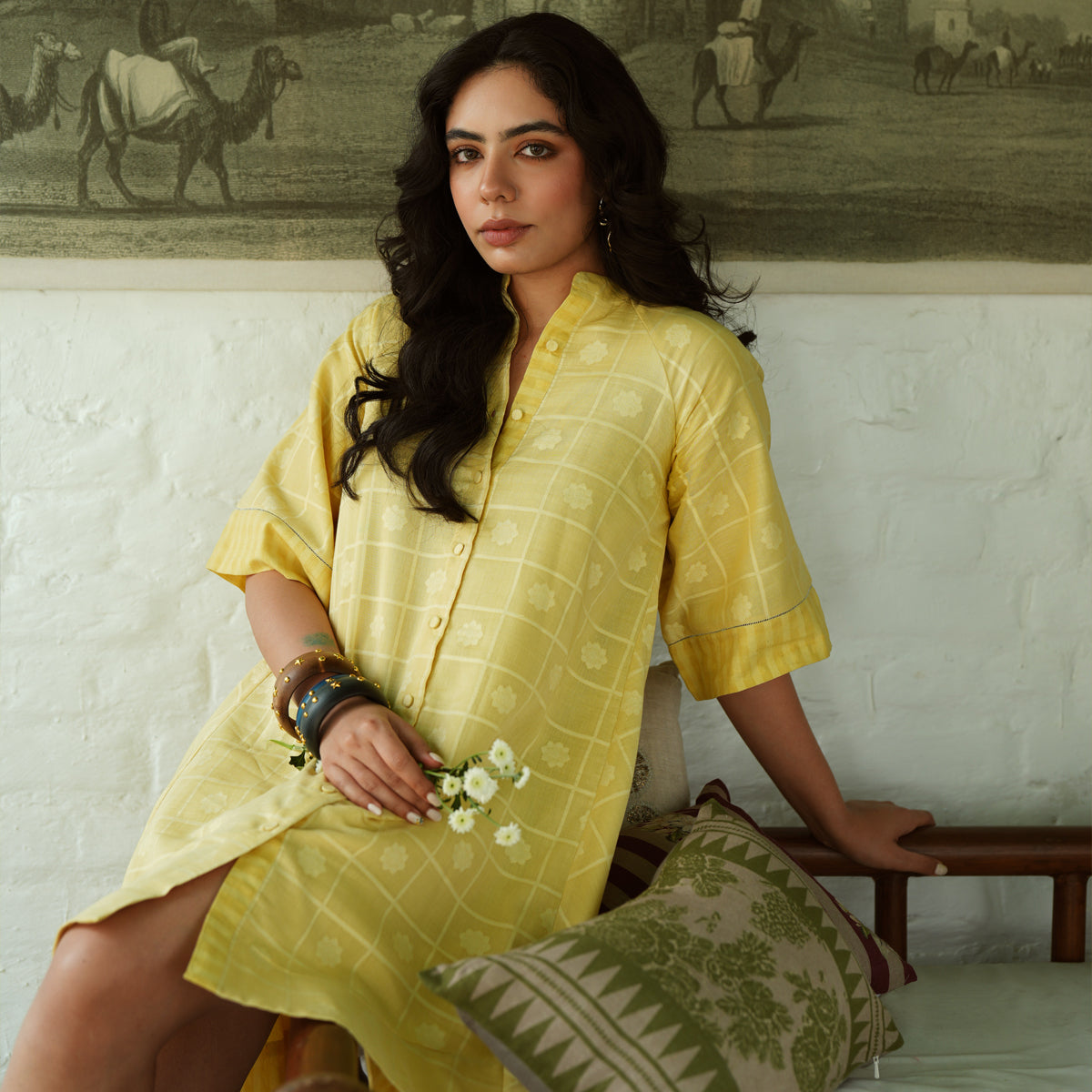 Ziya Dress | Butter Yellow