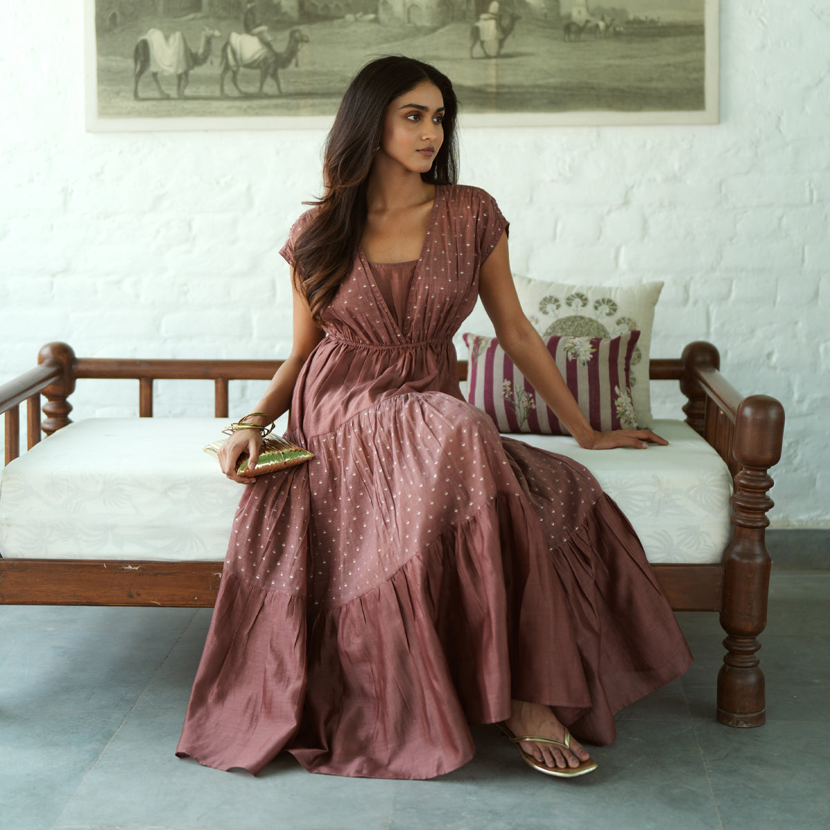 Eira Dress | Rustic Mushroom