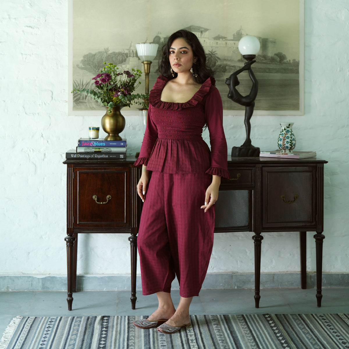 Ruma Co-Ord Set | Rouge