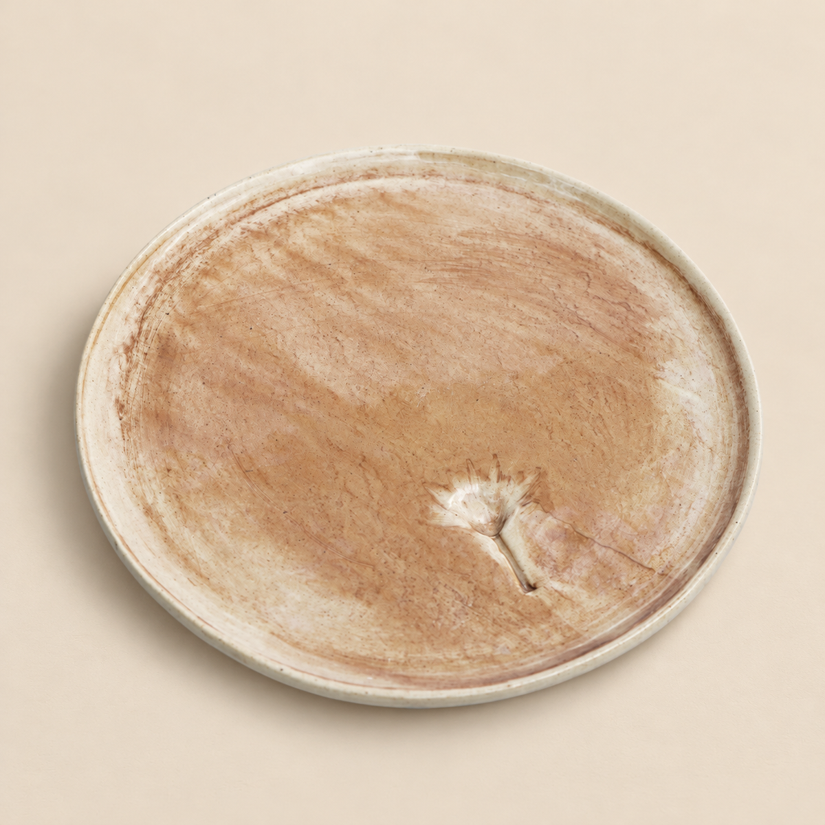 Meadow Dinner Plate - Brown