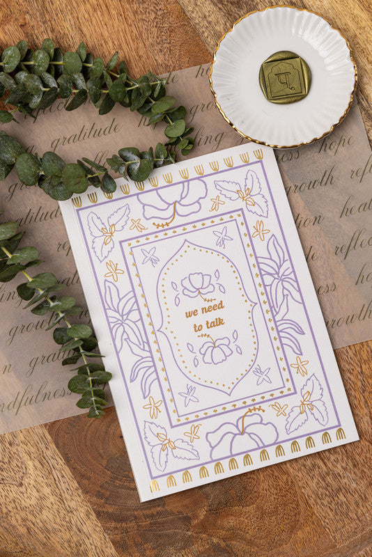 The Wellness Tool Series We Need To Talk Journal