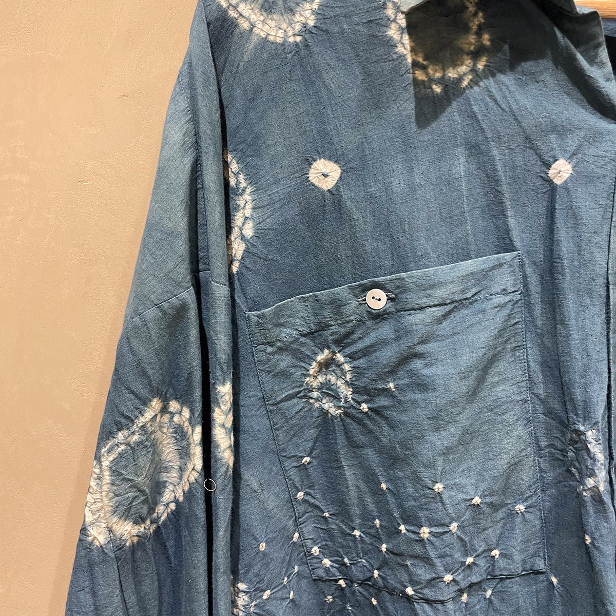 Natural Dyed Oversized Shirt