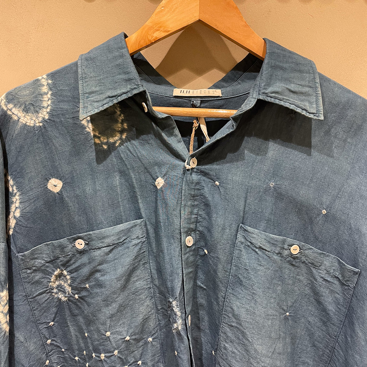 Natural Dyed Oversized Shirt