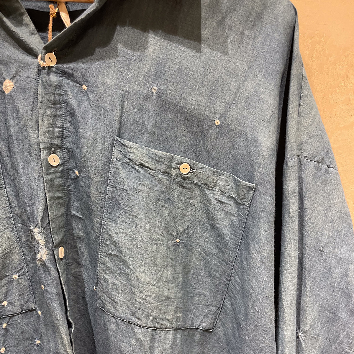 Natural Dyed Oversized Shirt
