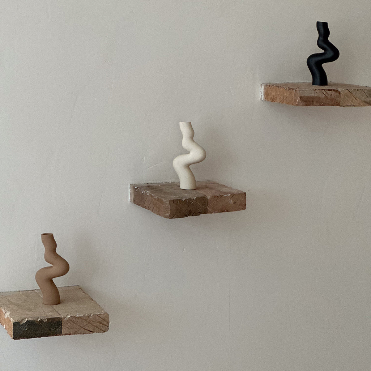 Zuki Ceramic Candle Holder