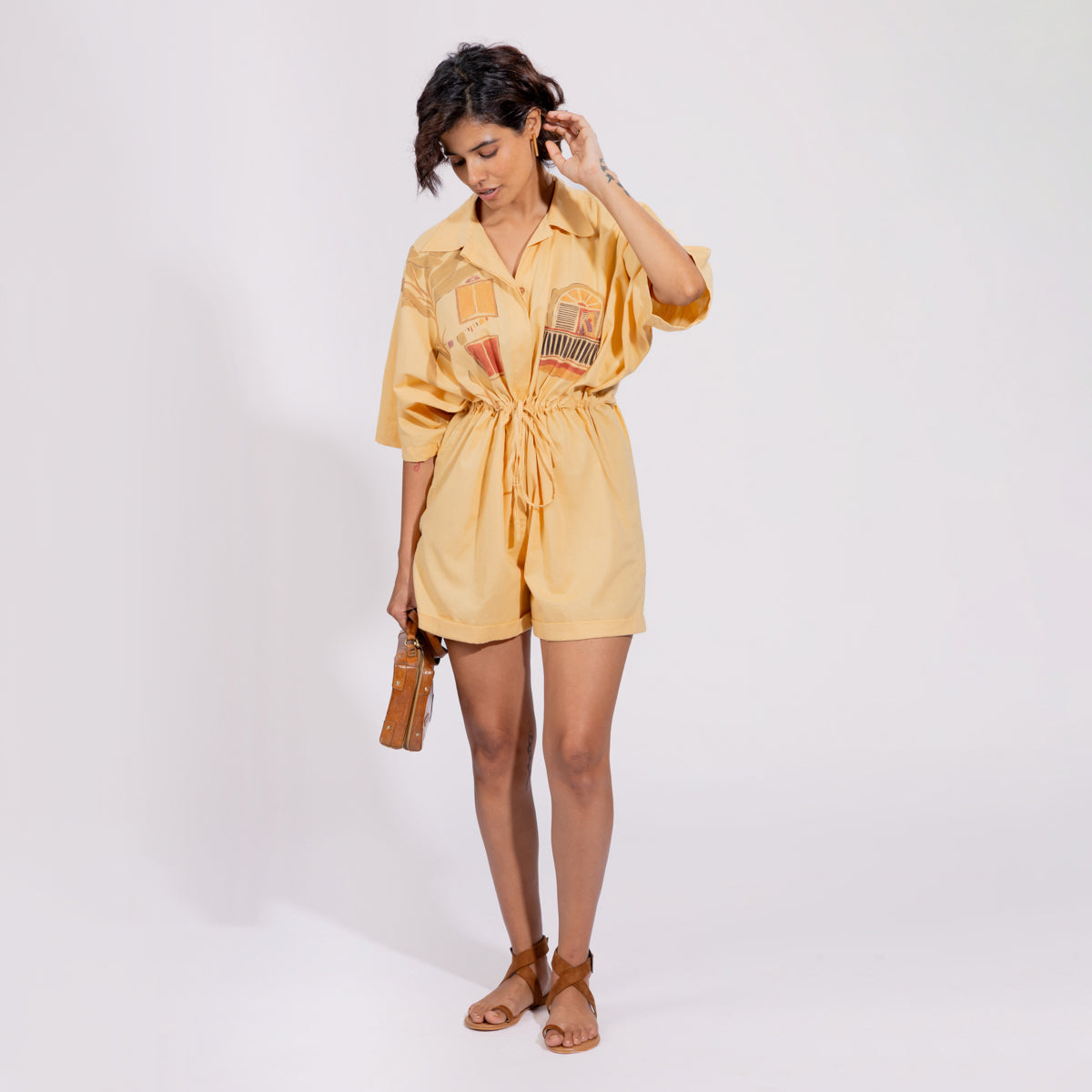 Bhaat Playsuit yellow