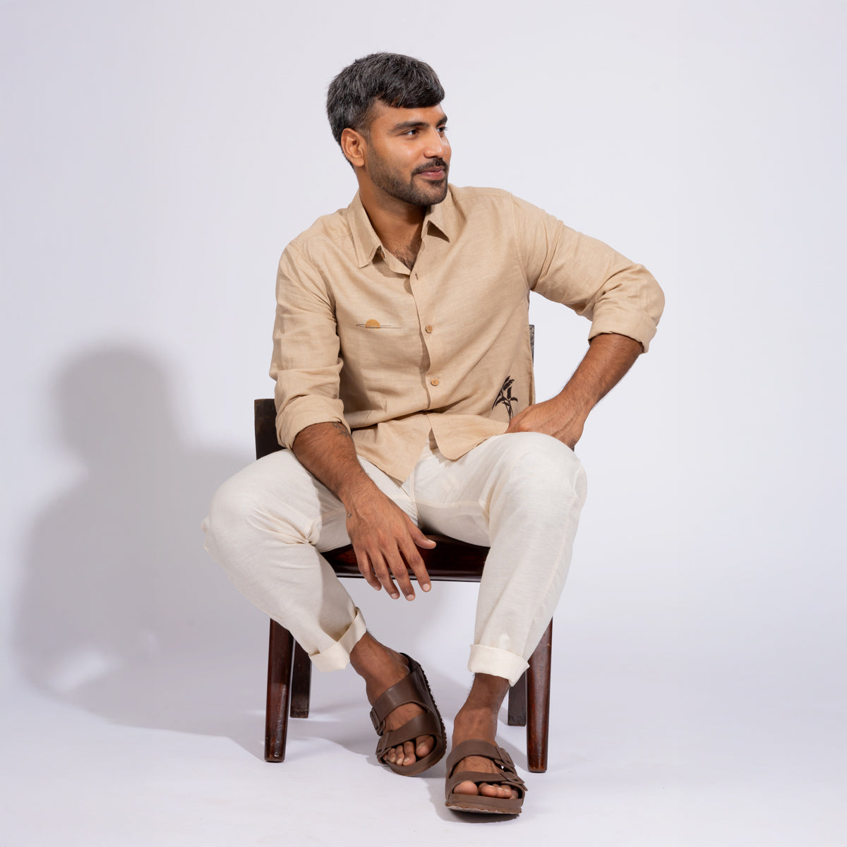 Men's trousers- cinnamon