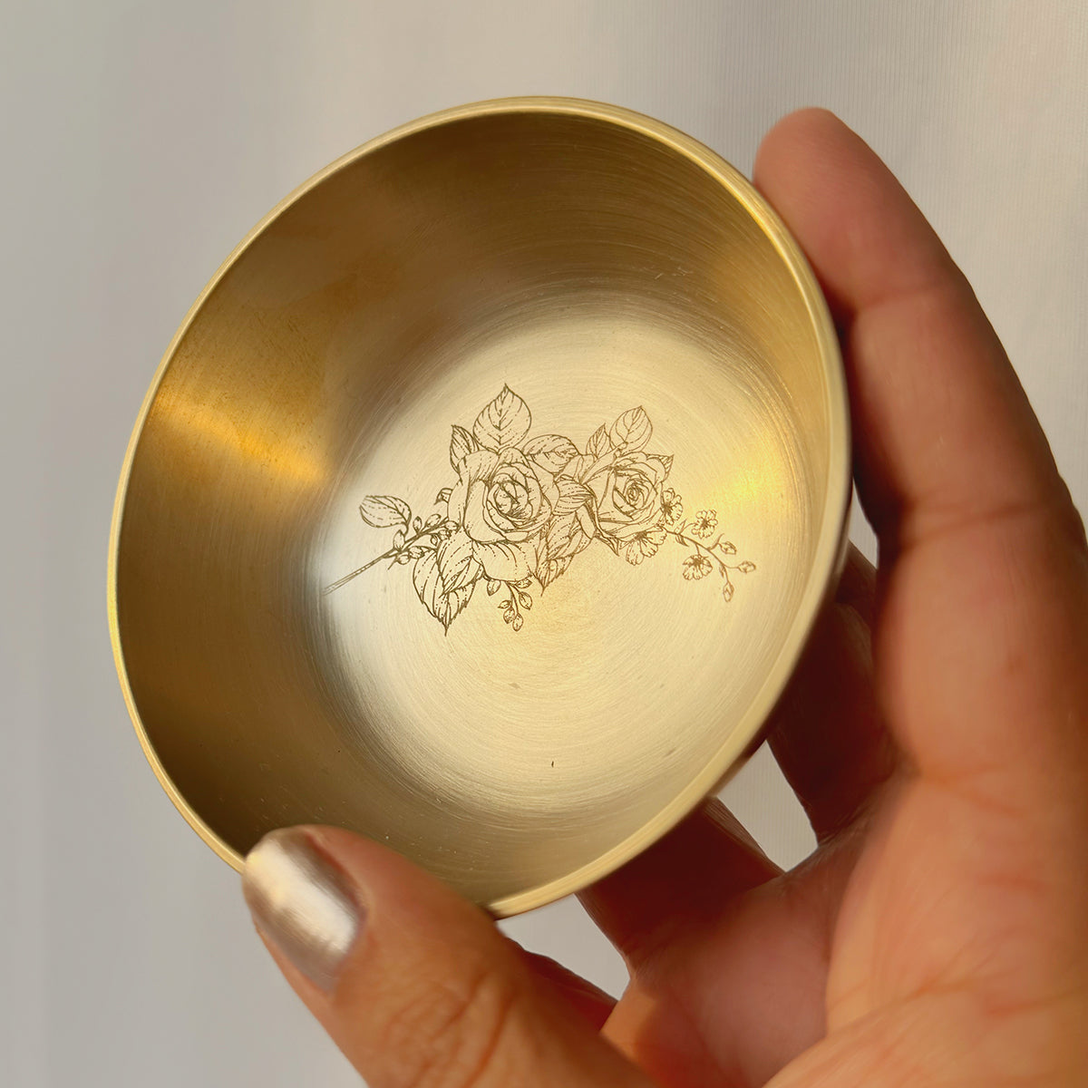 Svarna Phool Kansa Thali Set