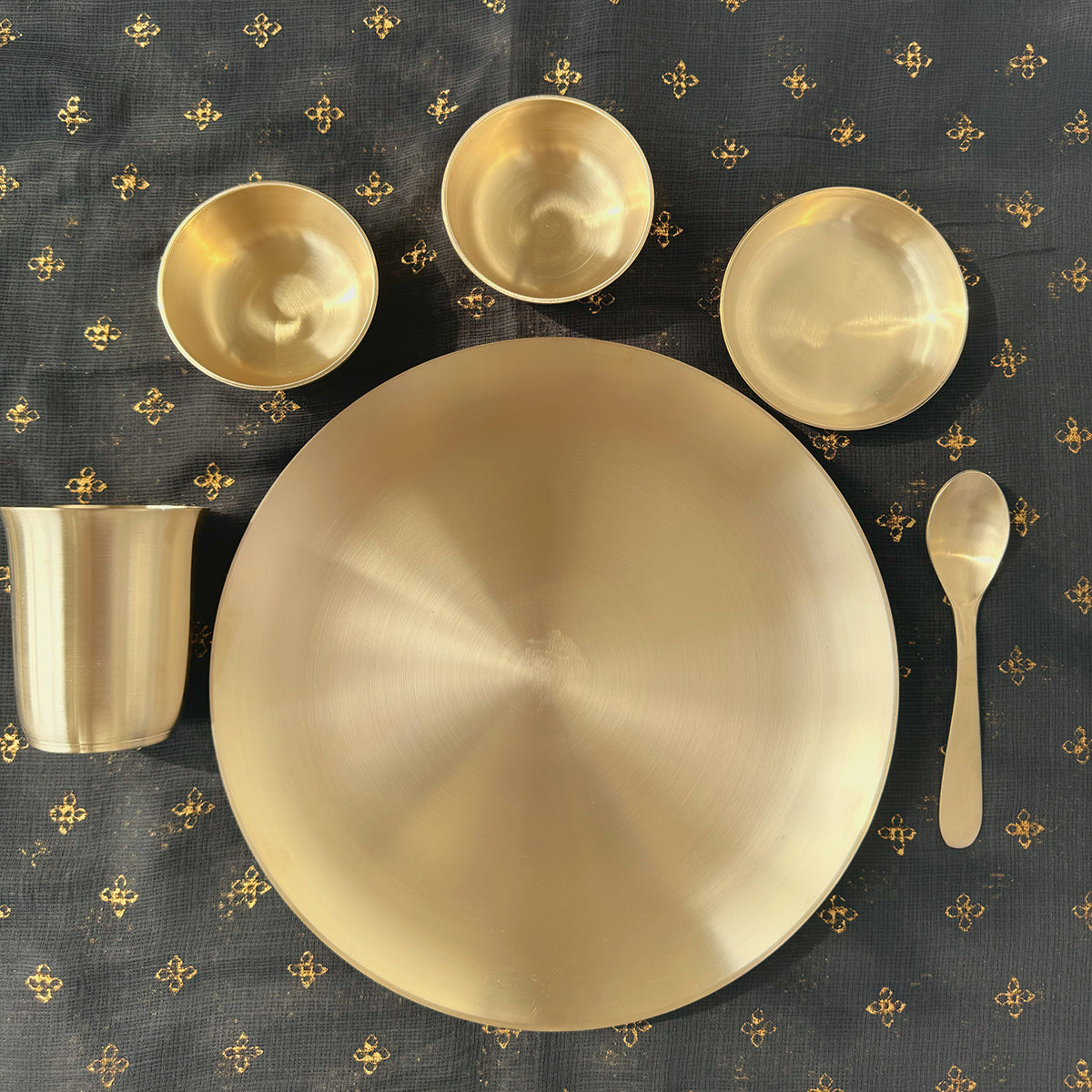 Kansa Thali | Set of 6