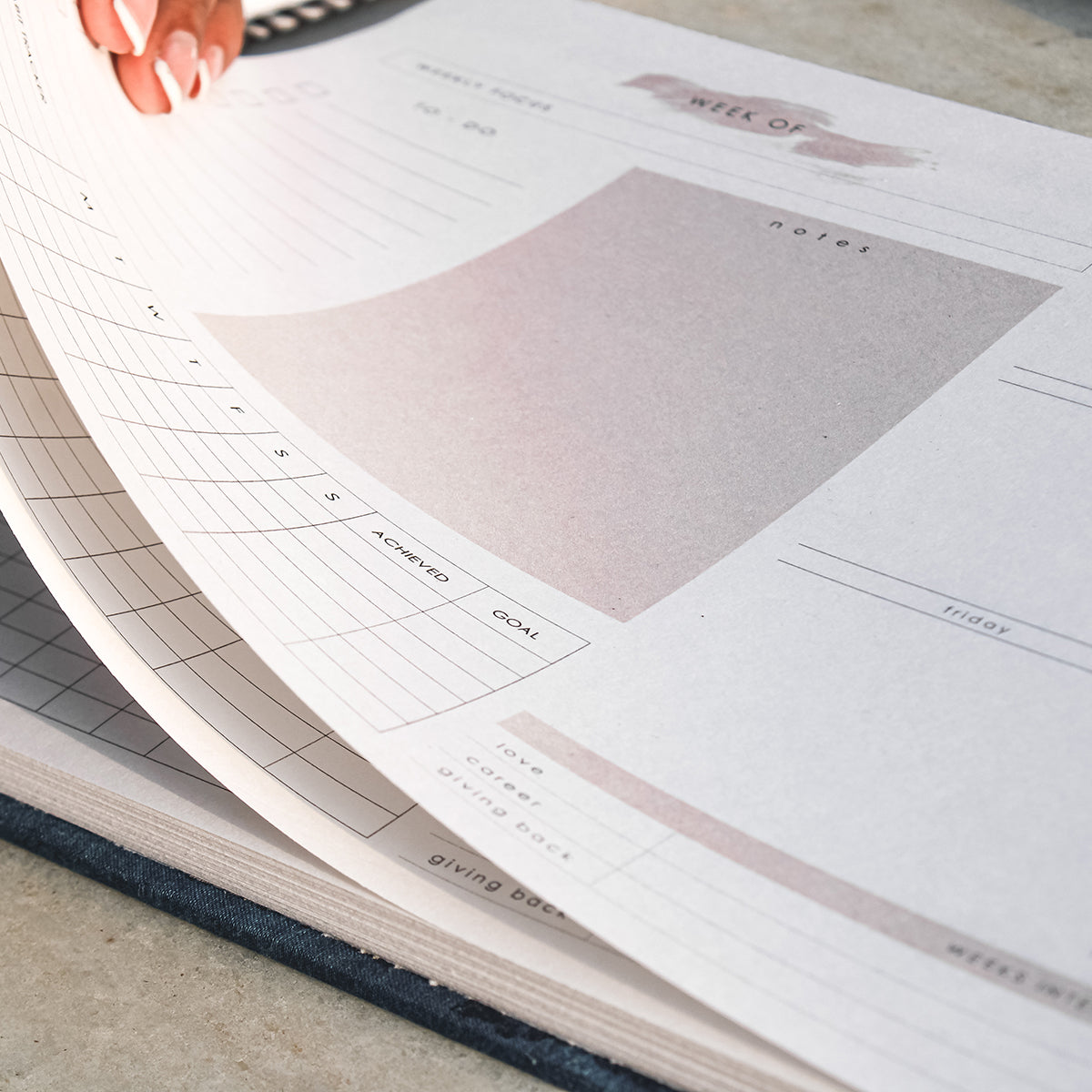 Handcrafted Sustainable A5 Unruled 100 GSM paper Journal by Ekatra - Solid beige