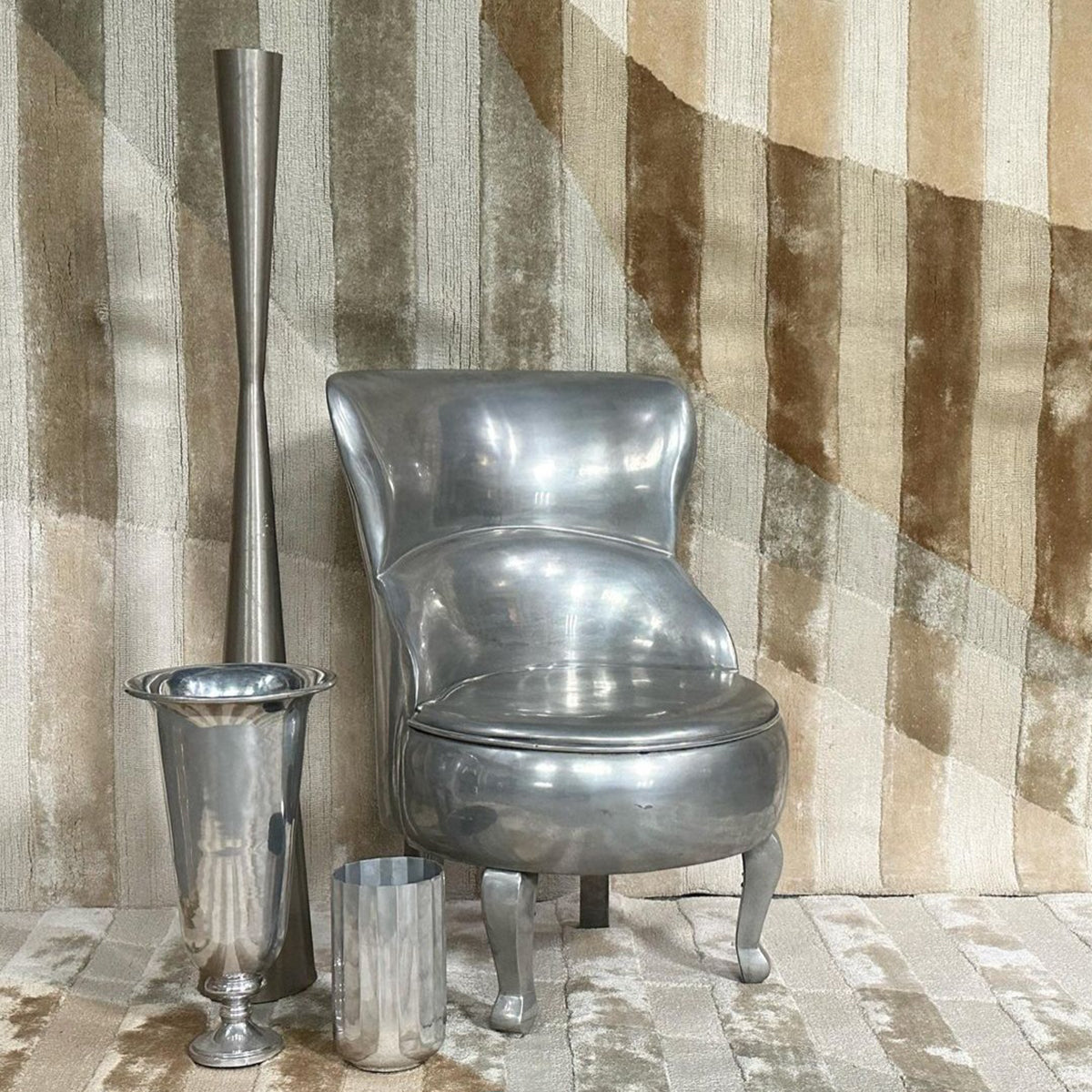 Dune Handmade Viscose Rug (5 Ft x 7 Ft)