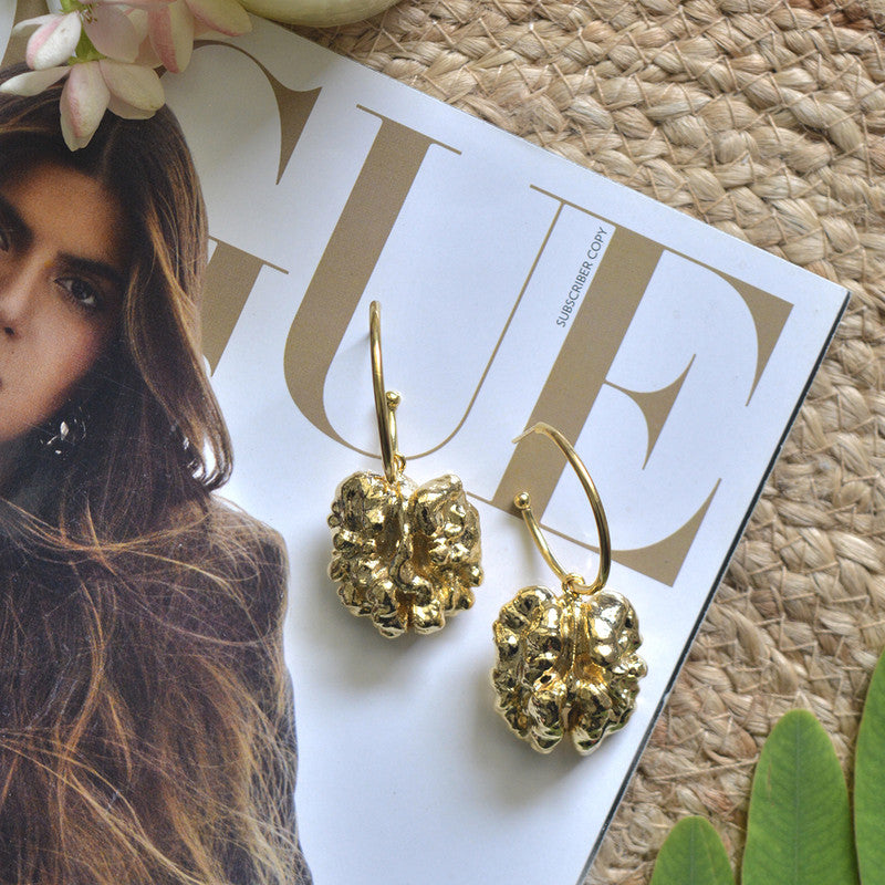 Hoop Earrings | Gold Plated