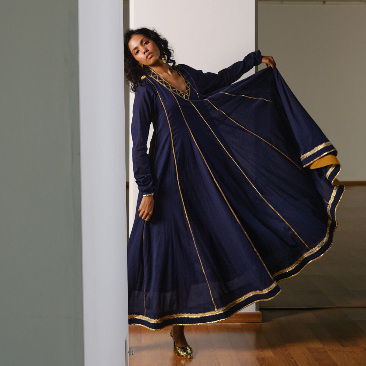 Tara Gown with Dupatta